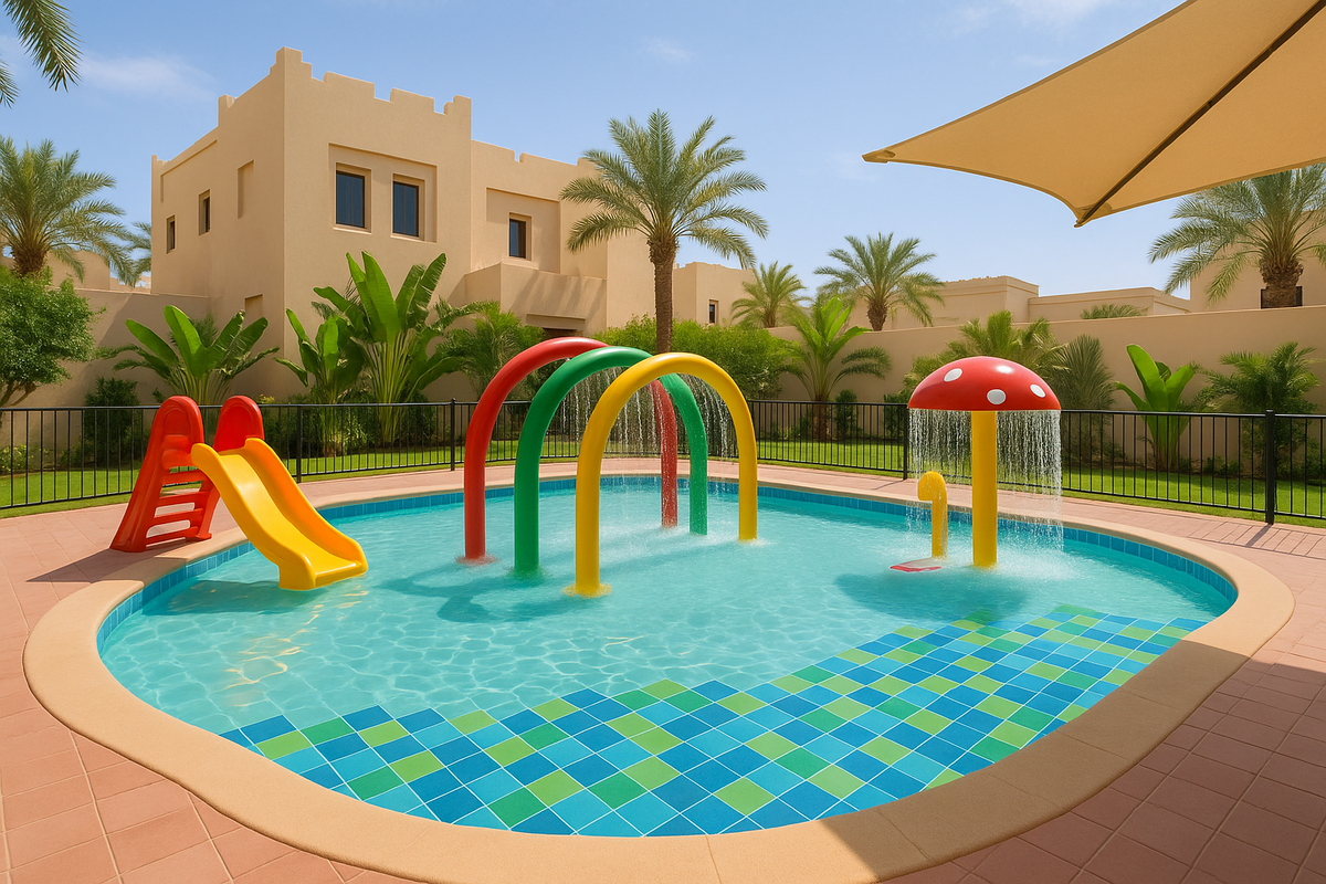 مسبح أطفال آمن